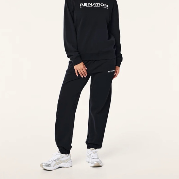 230. P.E NATION QUALIFY TRACKPANT IN BLACK $110 NWOT Small - Picture 1 of 5